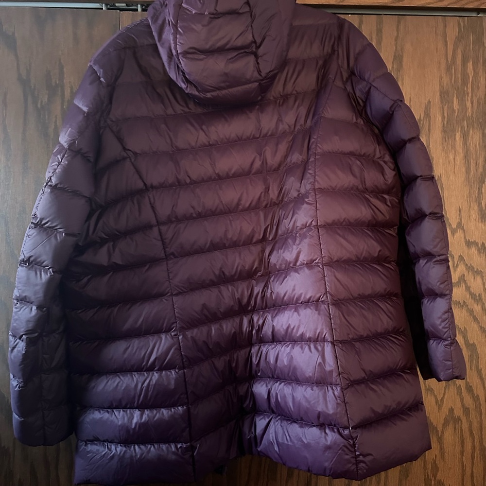 Eddie Bauer Purple Puffer Jacket - Picture 6 of 6